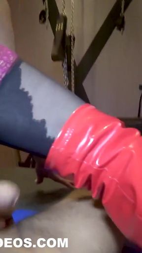 Stunning moment from &quot;GERMAN MILF Spermarie gets fucked for the first time by Andy-Star and gets creampie&quot;