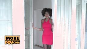 ”POV - Ebony dancer babe Luna Corazon entices you to fuck”