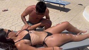 Spanish Latina In Bikini Gets Seduced For Hot Anal With Boyfriend