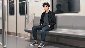 Having Sex with a Stranger on a Night Train - A Late Night Hookup Driven by Irresistible Desire