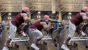 update #36 (june 29, 2022) leg day at the gym!
