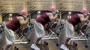 update #36 (june 29, 2022) leg day at the gym!