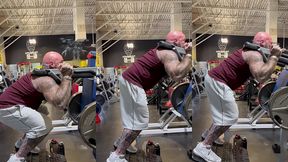 update #36 (june 29, 2022) leg day at the gym!