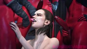 Star Wars : The Sith Awakens - Rey X Futanari Sith - [3D-SFM][BY-kamadeva]