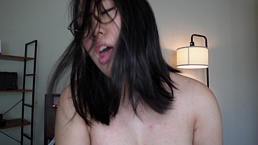 Shy Nerdy Asian Girlfriend Tofu Is a Secret Nympho