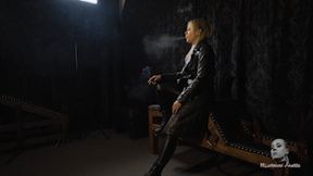 Dangling cigarette HD MP4