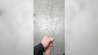 POV Solo Guy Shoots Massive Load on Floor