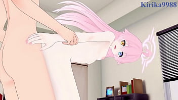 Takanashi Hoshino and Ichinose Asuna intense sex. - Blue Archive Hentai