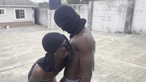 my straight friend needed a romance and ended up fucking my pussy