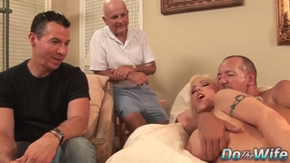 Blonde Cuckolding Wife Kasey Grant Has Her Asshole Stretched