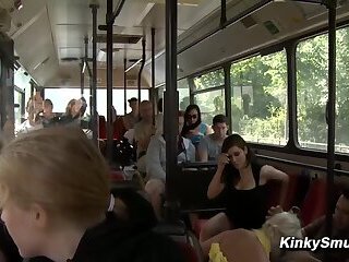 Wild Bus Sex And Anal Fucking Uma