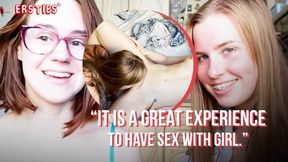 First-Timers - Sweet Rita Shares Her Lesbian Debut with Anca
