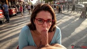 curvy shapes attract lustful men on the street. [ai]