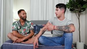 Stag Collective: Black Bottom Gets Stuffed by White Top