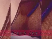 El latino Joven Bruno Jox gime de placer con fumes