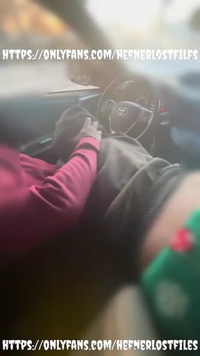 Nice Ass Sucking Dick While Cars Drive Pass