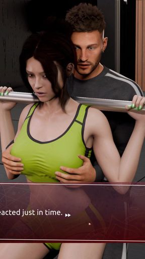 Must-see moment from &quot;EP2: Flirty Emma in the Gym - Sex Coach: Hot Yoga&quot;