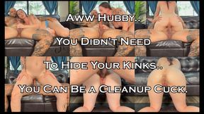 I Find my Husband's Cleanup Cuck Porn and Decide to Help