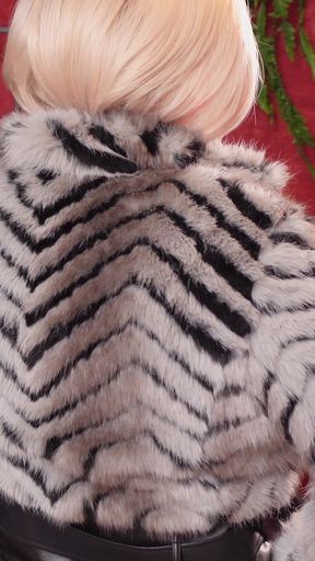 Hot Fur Coat Collection - Part 3. Fetish MILF Arya Grander