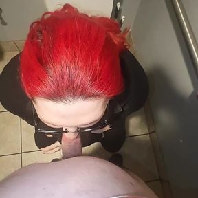 Big Tit Asian Sissy Trap Cum Dump Deepthroat Bred Anal Bareback Doggie Creampie in Public Restroom