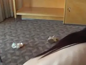 Busty Japanese teen Kana Tsuruta engulfs rod gets screwed