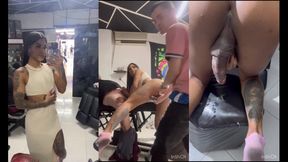 vaiolet valencia @liittlekittyxx ass tattoo porn video