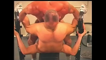 daddies gym hard workout