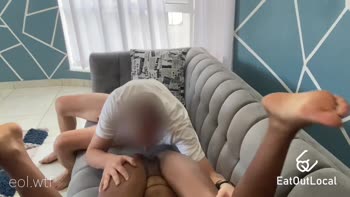 EatOutLocal's African Princess Facials White Dick for the First Time