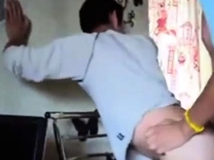 Amateur Bareback: Twinks Fuck Passionately on a Chair
