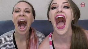 Endoscope Mouth Compare - Vicky Vixxx & TerraMizu - 720 WMV HD