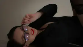 Nerdy dude gets a hard and rough anal pounding by his MILF