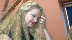 Piercing MILF pussy and her guy with Simone