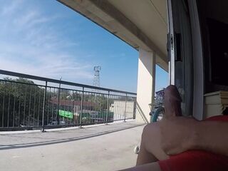 The weather is flawless for a patio pee and a cum.