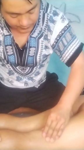 Asian Nice Leg Massage-Talahib23   Clip 1