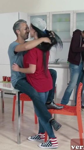 GERMAN HORNY GIRLS PICK UP GUY IN PUBLIC AND FUCK HIM HOME   Clip 1