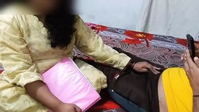 Stepmom reads a book and plays my dick while nobody's home !