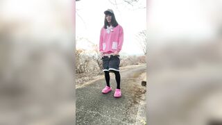 ②バストバイブとおむつ露出変態