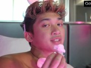 Rabbit Twink Swallows Jock Cock