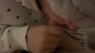 She jerks him off and swallows all my cum!