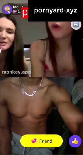 Webcam teen gets caught on cam