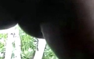 Amateur couple having great sex in the car