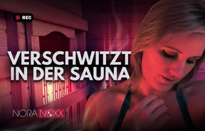 Verschwitzt und geil in der Sauna