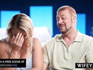 WIFEY Shlong Hungry Hotwife takes on hard ramrod