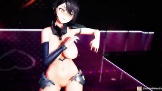 【MMD R-eighteen SEX DANCE】BALTIMORE LOVELY HUGE MELONS CUTIE SWEET INSANE SATISFACTION おいしいお尻 [MMD]