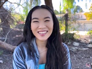 Real Teens - Oriental Teen Does Her 1st Porn Casting Scene