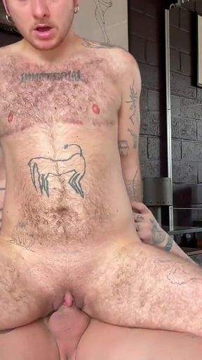 Bareback Hairy Trans Ftm
