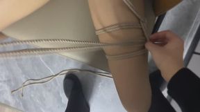 Beautiful saleswoman 01