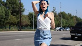 Screwing Her Steamy Stepsister in Public Gets Her Wildly Fucking Horny