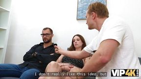 VIP4K  He Cheated On Me With My Friend, I Swallow a Stranger Cum