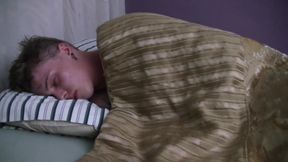 Teen plays with Stepdaddy's cock